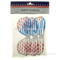 Patriotic party glasses of American National Day